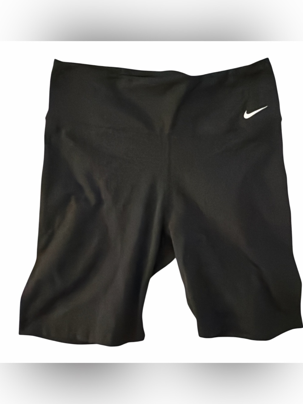 Nike Black Womens High-Rise Bike Shorts